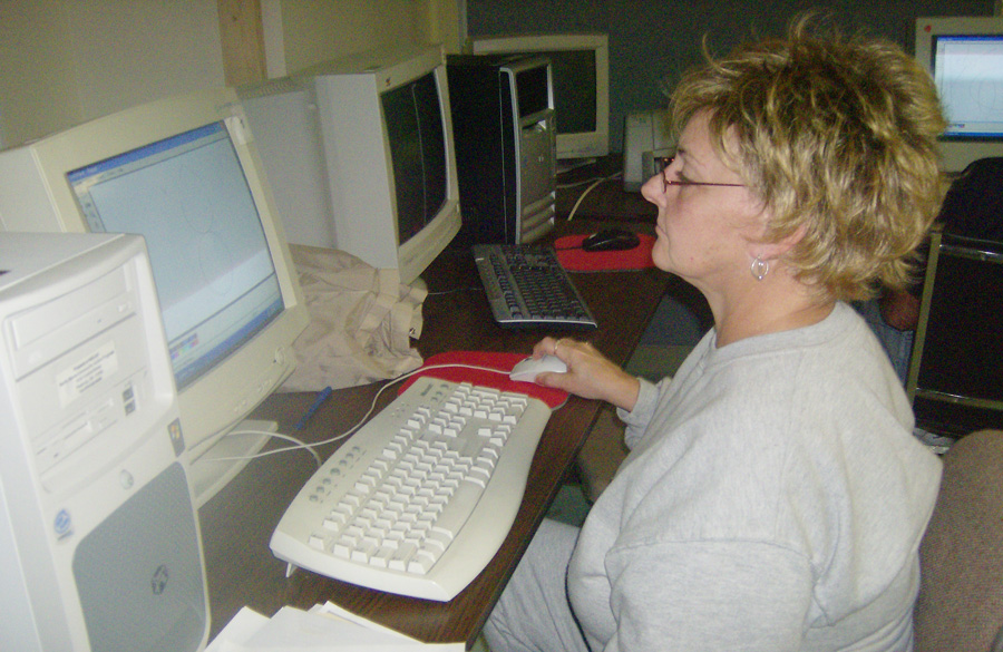 First Computer Skills Class for Adults
